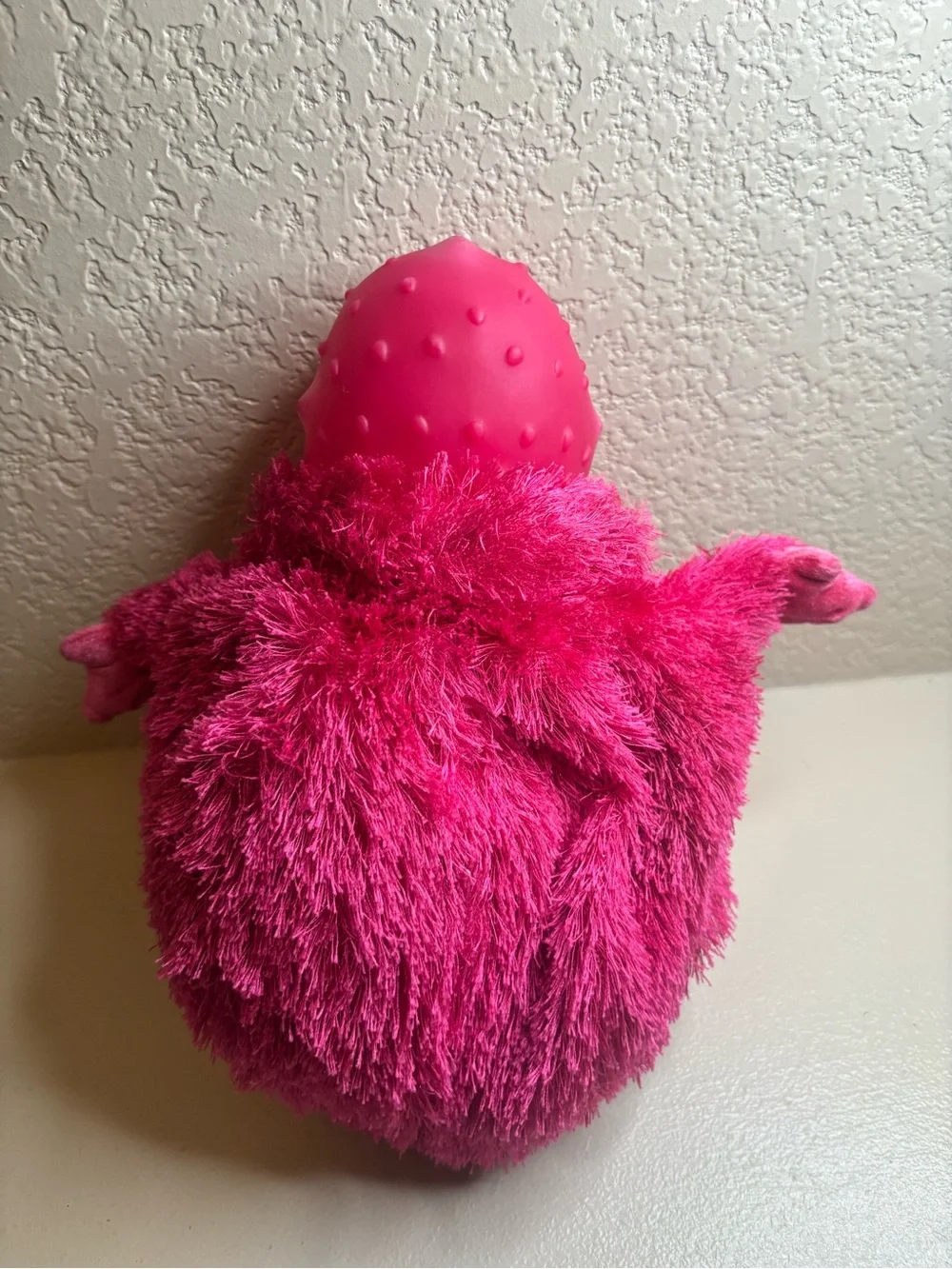 2004 Playskool Ragdolls Boohbah Silly Sounds Jingbah Plush Hot Pink With Sound